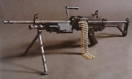 Фото пулемета  FN Minimi (Бельгия) / M249 (США)